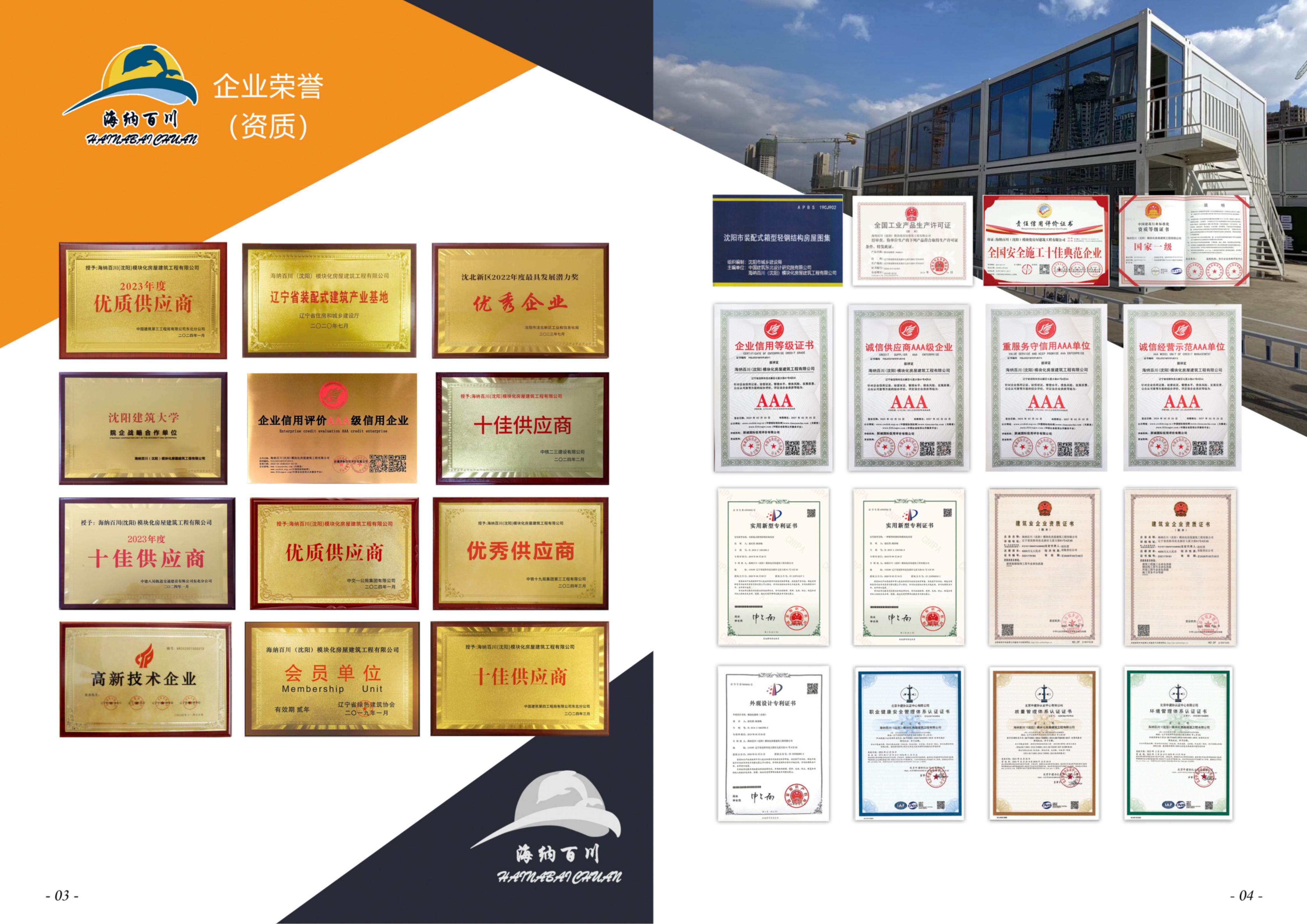 丹东打包箱式房